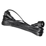 Emos Prodlužovací kabel pro spojovací řetězy Standard černý, 10 m, venkovní i vnitřní 1550015005