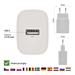 EMOS USB adaptér BASIC do siete, 1x USB-A 10 W max. V01B10