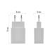 EMOS USB adaptér BASIC do siete, 1x USB-A 10 W max. V01B10