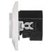 EMOS Zásuvka 230V s USB A+USB C, biela A6000.4