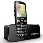 EMPORIA ECO Telefón pre seniorov čierny 9005613126513