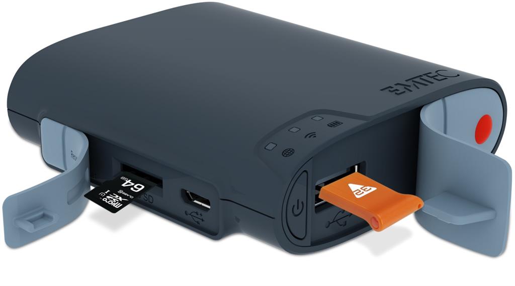 Emtec PowerBank Power Connect U600, 5200 mAh, USB, microSD, Wi-Fi, Android/iOS ECCHA52U600