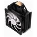 Endorfy chladič CPU Fera 5 Black ARGB / ultratichý/ 120mm ARGB / fan/ 4 heatpipes / PWM / pro Intel i AMD/ černý EY3A012
