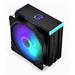 ENDORFY chladič CPU Fera 5 Black ARGB / ultratichý/ 120mm fan/ 4 heatpipes / PWM/ pre Intel a AMD EY3A012