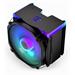 ENDORFY chladič CPU Fortis 5 Black ARGB / 140mm fan/ 6 heatpipes / PWM / nanoreset controller / pre Intel a AMD EY3A014