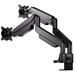 Endorfy držák monitorů Atlas GS Pro Double / 2 monitory max. 16 kg a 34"/42" / pivot / VESA / plynová pružina / EY8F007