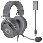 Endorfy headset VIRO Plus USB / drátový / s odnímatelným mikrofonem / USB / šedý EY1A013