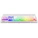 Endorfy herní klávesnice Omnis OWH Pudd.Kaihl BL RGB / USB / blue switch / drátová /mechanická/US layout/bílá RG EY5A034