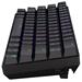 Endorfy herní klávesnice Thock Compact RD RGB /USB/ red sw. / bezdrátová / mechanická / CZ/SK layout / mini /čer EY5C001