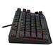Endorfy herní klávesnice Thock TKL Khail RD RGB /USB/ red sw. / drátová / mechanická / US layout / černá RGB EY5A003
