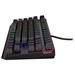 Endorfy herní klávesnice Thock TKL Khail RD RGB /USB/ red sw. / drátová / mechanická / US layout / černá RGB EY5A003