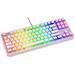 Endorfy herní klávesnice Thock TKL OWH Pudd.Khail BL RGB /USB/ blue sw. / drátová / mechanická / US layout / bí EY5A007