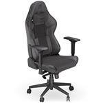Endorfy herní židle Scrim BK / kombinace textil / kůže / černá EY8A001