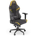 Endorfy herní židle Scrim YL / kombinace textil / kůže / černožlutá EY8A003