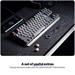 Endorfy mechanická klávesnice Thock V2 TKL / drátová / ARGB / red sw. / USB / US layout EY5A126