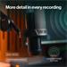 Endorfy mikrofon Solum 2 Boom Arm / rameno / kardioidní / pop filtr / shock mount / LED displej / černý EY1B020