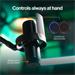 Endorfy mikrofon Solum 2 Boom Arm / rameno / kardioidní / pop filtr / shock mount / LED displej / černý EY1B020