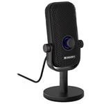 Endorfy mikrofon Solum Voice S / drátový / pop-up filtr / RGB podsvícení / USB-C / černý EY1B013