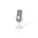 Endorfy mikrofon Solum Voice S Onyx White / drátový / pop-up filtr / RGB podsvícení / USB-C / bílý EY1B015