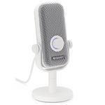 Endorfy mikrofon Solum Voice S Onyx White / drátový / pop-up filtr / RGB podsvícení / USB-C / bílý EY1B015