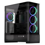 Endorfy skříň Aquarius 8000 Corona / ATX / 4x120mm ARGB fan / USB 3.0 / USB-C / panoramatická / zaoblené sklo / EY2A021
