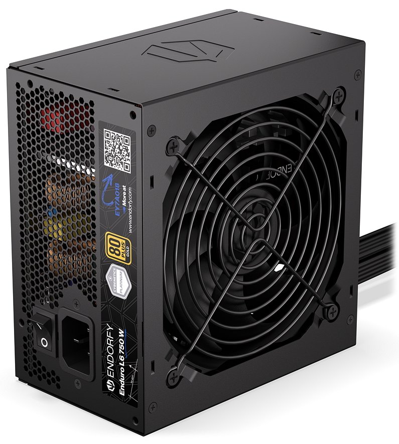 Endorfy zdroj Enduro L6 750W / ATX3.1 / 120mm fan / 80Plus Gold EY7A018