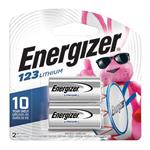 ENERGIZER 123, Batérie, 3V, CR123, 2ks AAEN002