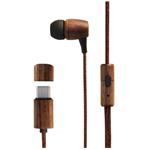 ENERGY Earphones Eco Walnut Wood (USB-C, In-ear, Sustainable wood, Hemp cable, Mic, Control Talk) 450701