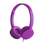 ENERGY Headphones Colors Grape, circumauralní sluchátka s mikrofonem 105 dB, single jack 3,5mm 394913