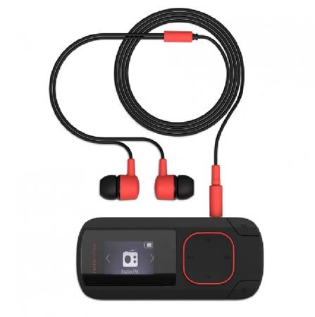 ENERGY MP3 Clip Bluetooth Coral (8GB, MicroSD, FM, sluchátka) 426492