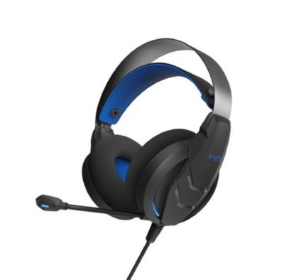 Energy Sistem Gaming Headset ESG Metal Core Blue, Herní headset s modrým LED podsvícením 455126