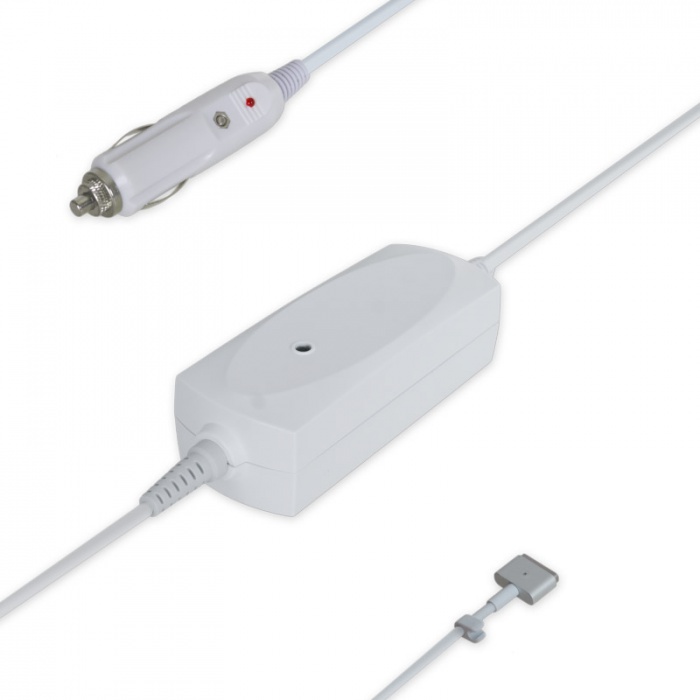 ENERGYLINE Napájecí adaptér do auta pro Apple 45W, 14.85V, 3.05A,magsafe 2(klasický) EL-AP15