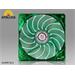 ENERMAX UCAP8-G 80mm LED green Apollish fan