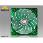 ENERMAX UCAP8-G 80mm LED green Apollish fan