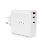 Epico 140W GaN síťová nabíječka - bílá 9915101100142