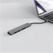 Epico 6v1 Alu Hub 8K s USB-C konektorem - šedá 9915112100068