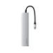 Epico 6v1 Alu Hub 8K s USB-C konektorem - stříbrná 9915112100067