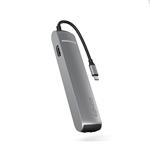 Epico 6v1 Slim Hub 8K s USB-C konektorem - šedá 9915112100070
