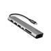 Epico 7v1 Multimedi Hub 8K s USB-C konekt. - šedá 9915112100071