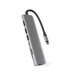 Epico 7v1 Multimedi Hub 8K s USB-C konekt. - šedá 9915112100071