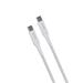 Epico Braided PD Cable 1,2m USB-C to USB-C - bílá 9915141100002