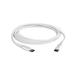 Epico Braided PD Cable 1,2m USB-C to USB-C - bílá 9915141100002
