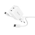 Epico GaN 35W adaptér EA35 s 1,2 m USB-C kabelem 9915101100211