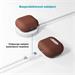 Epico Leather Case Airpods 4/Airpods 4 (ANC) - hnedá 9911131700007