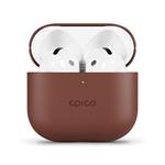 Epico Leather Case Airpods 4/Airpods 4 (ANC) - hnedá 9911131700007