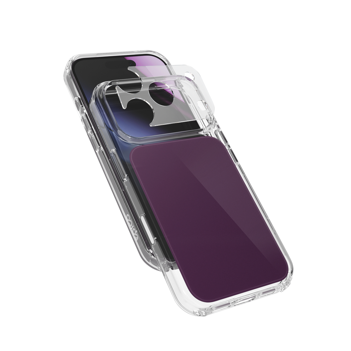 Epico Tile Mag+ Case iPhone 17 Pro/18 Pro Qi2 & MagSafe kompatibilný - fialová 96410102200001