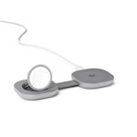 Epico UltraBase Qi2 25W 2in1 Fold Metal Mag+ Wireless Charger EF35 - silver 9915112100107