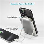 Epico UltraPack 10000mAh Mag+ bezdrôtová powerbanka EM67 - šedá 9915101900048