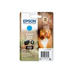 Epson 378 - 4.1 ml - azurová - originál - blistr s RF / akustickým alarmem - inkoustová cartridge - C13T37824020