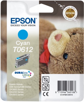 Epson atrament SP D68/D88/DX3850/DX4850 cyan C13T06124020